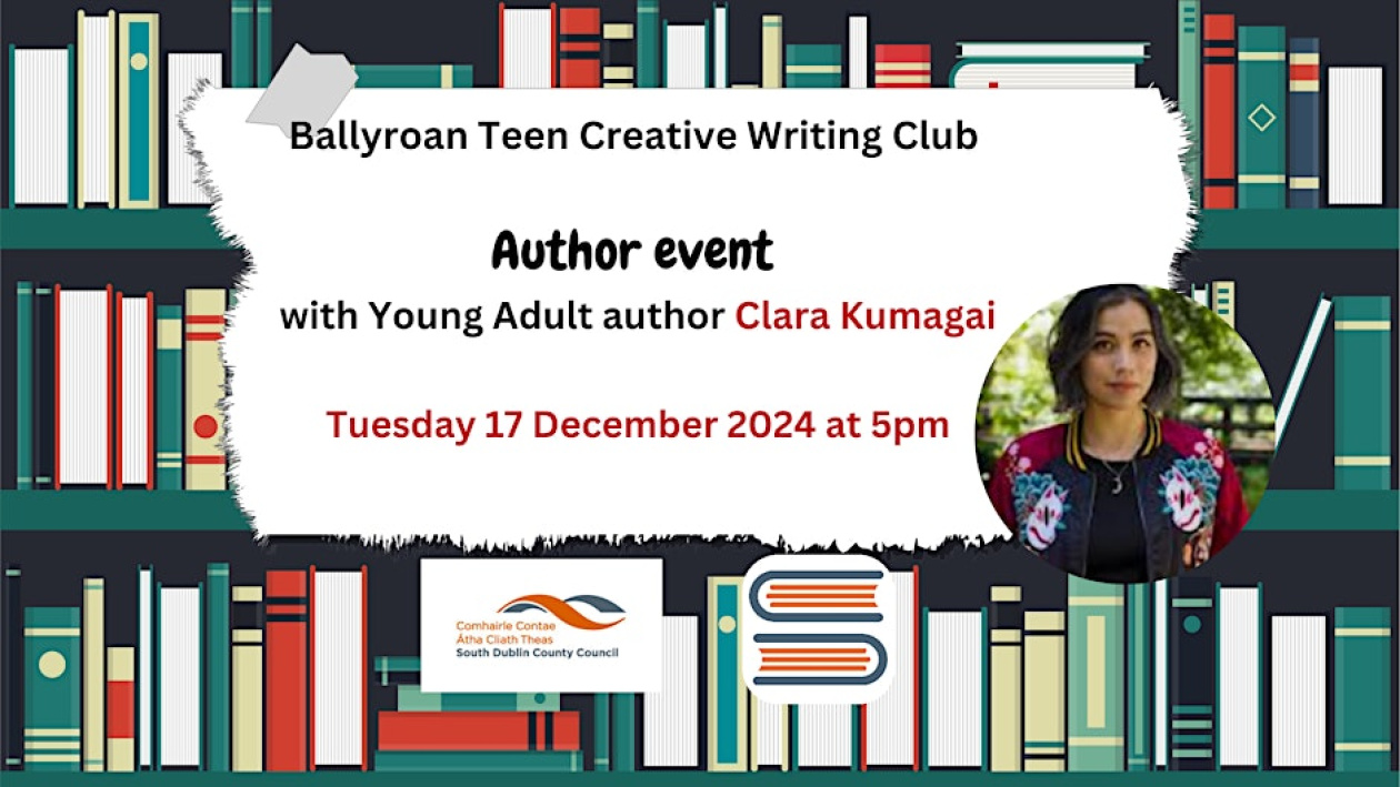 Ballyroan Teen Creative Writing Club: talk with YA author Clara Kumagai