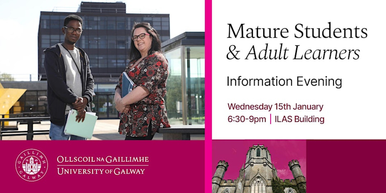 Mature Students & Adult Learners Information Evening