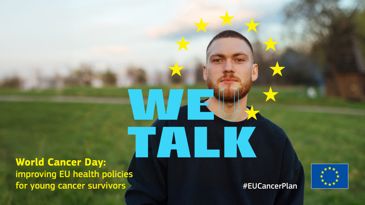 WEU TALK visual with young man