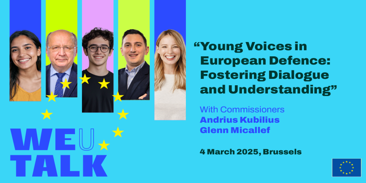 Youth Policy Dialogue with Commissioners Andrius Kubilius and Glenn Micallef