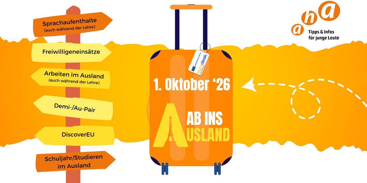 Ab ins Ausland - Infoveranstaltung am 1. Oktober 2026
