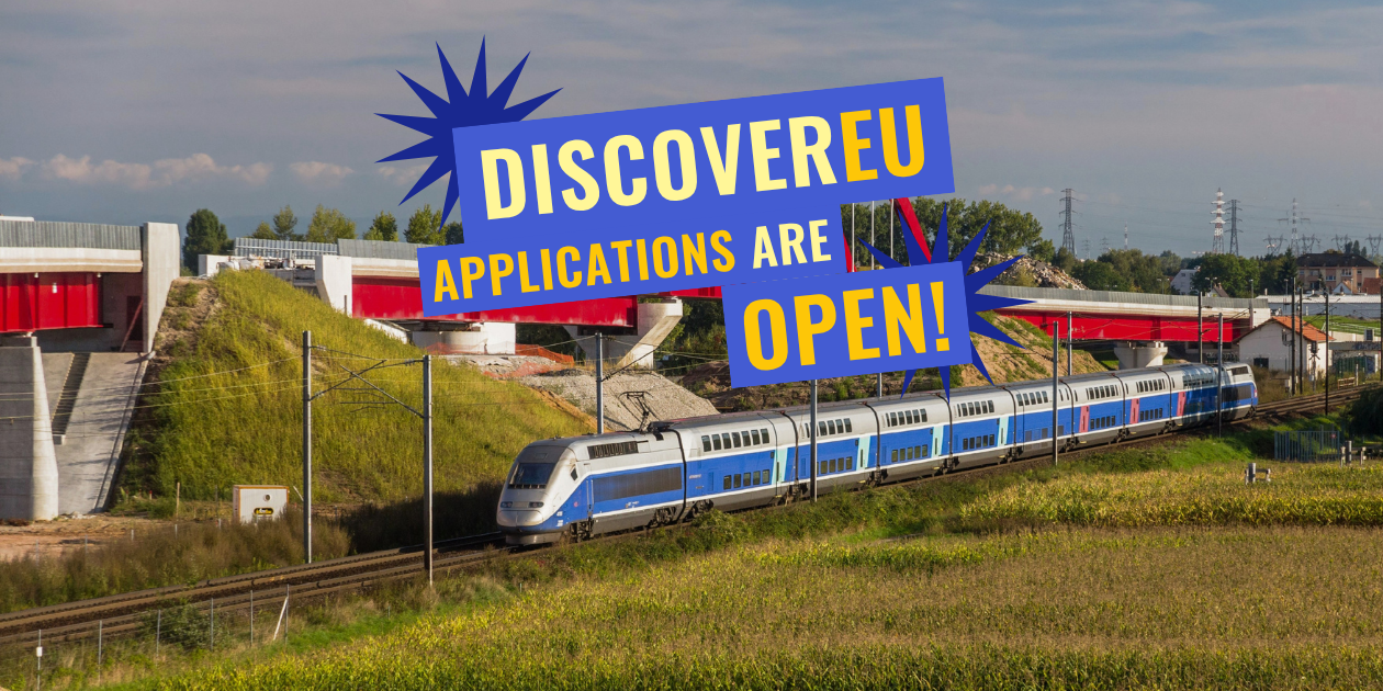 Train on a railway