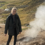 Nadine in Iceland