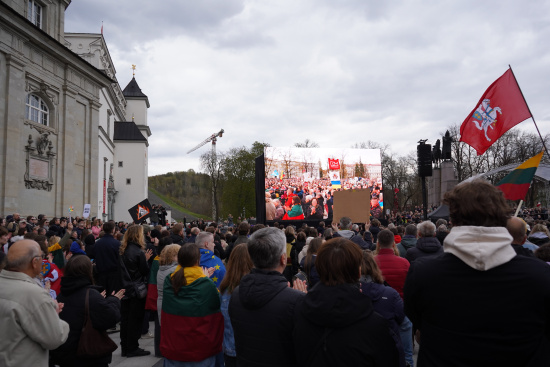Protest in Lithuania