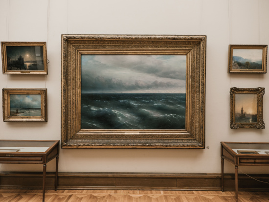 Paintings on the wall 
