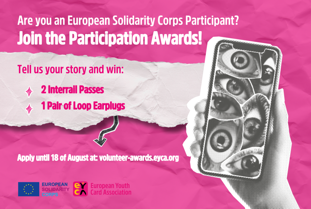 Participation Awards for European Solidarity Corps volunteers