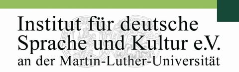 Institut für deutsche Sprache und Kultur e.V. an der Martin-Luther-Universität Halle-Wittenberg